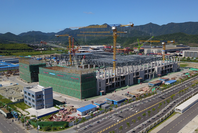 榮芯半導(dǎo)體寧波廠房現(xiàn)場施工 榮芯半導(dǎo)體寧波廠房現(xiàn)場施工